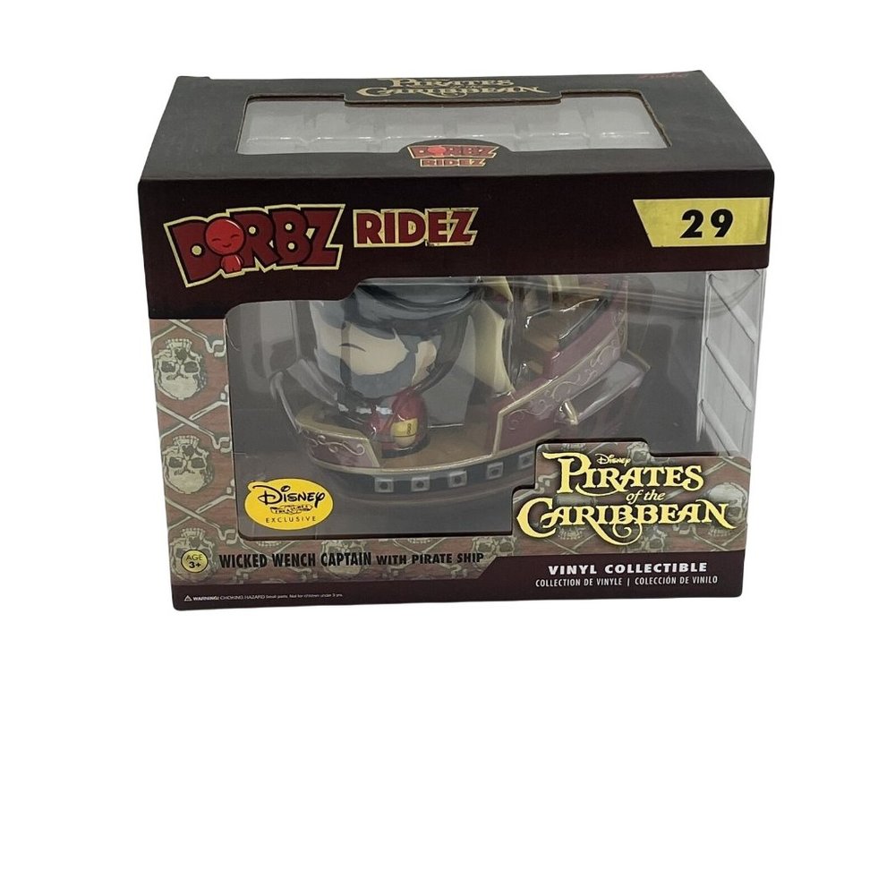 Funko Dorbz Ridez #29 Disney Pirates of The Caribbean Wicked Wench Captain